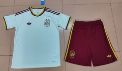 26-27 Spain 2-Star Away White Soccer Uniform-718