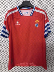 (S-4XL)26-27 RCD Espanyol Away Red Thailand Soccer Jersey AAA-2044