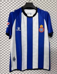 (S-4XL)26-27 RCD Espanyol Home Blue&White Thailand Soccer Jersey AAA-2044