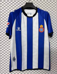 (S-4XL)26-27 RCD Espanyol Home Blue&White Thailand Soccer Jersey AAA-2044