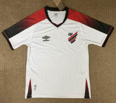 (S-4XL) 26-27 Atletico Paranaense Away White Thailand Soccer Jersey AAA-2315