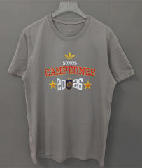 26-27 Spain Light Gray Cotton T-Shirt -LH