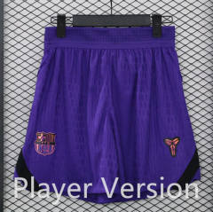 (S-3XL) Player version 26-27 Barcelona Away Purple Thailand Soccer Shorts-888