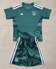 2026-27 Germany Goalkeeper Green Soccer Uniform-AY
