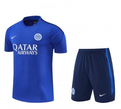 26-27 Inter Milan Color Blue Thailand Soccer Uniform-4627