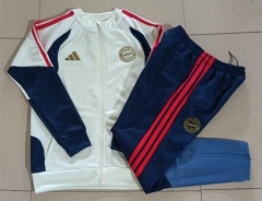 26-27 Bayern München Beige Soccer Jacket Uniform-815