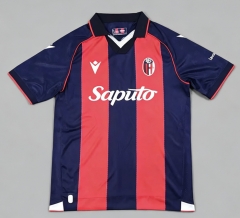 26-27 Bologna FC Home Red&Blue Thailand Soccer Jersey AAA-417