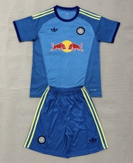 26-27 Leeds United Goalkeeper Blue Thailand Soccer Uniform-AY