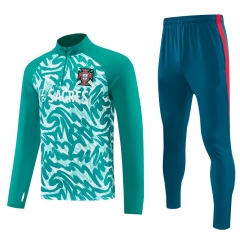 26-27 Portugal Green  Thailand Soccer Tracksuit-4627