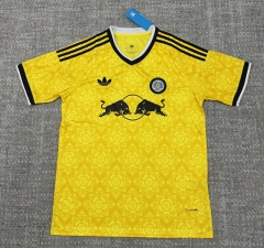 （s-4xl）26-27 Leeds United Away Yellow Thailand Soccer Jersey AAA-2044