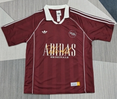 (S-4XL) Joint Version Adidas Maroon Thailand Soccer Jersey AAA-4927