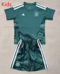2026-27 Germany Goalkeeper Green Kids/Youth Soccer Uniform-AY