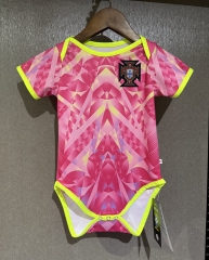 26-27 Portugal Goalkeeper Pink  Baby Soccer Uniform-CS