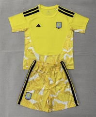 26-27 Aston Villa Goalkeeper Yellow  Soccer Uniform-AY