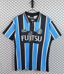 Retro Version  1999  Kawasaki Frontale Home Blue/Black  Thailand Soccer Jersey AAA-3257