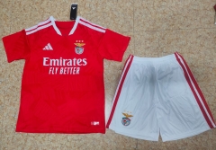 26-27  Benfica Home Red Soccer Uniform-718