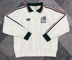 2026 World Cup Mexico White Casual Training Thailand Trench Coats-1020