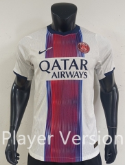 Player Version 26-27 Paris Away White Thailand Soccer Jersey AAA-0871