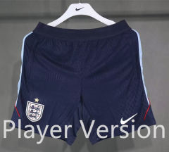 (S-3XL) Player Version 2026-2027 England Royal Blue  Thailand Soccer Shorts-4563