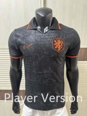 Player Version 2026-2027 Casual Netherlands Black Thailand Soccer Jersey AAA-4691