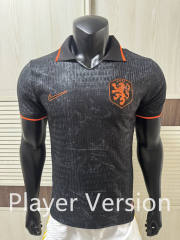 Player Version 2026-2027 Casual Netherlands Black Thailand Soccer Jersey AAA-4691