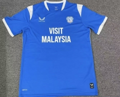 (S-4XL) 26-27 Cardiff City Home Blue Thailand Soccer Jersey-8025