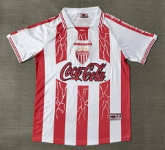 (S-3XL) Retro verison 99-00 Necaxa Home Red&White Thailand Soccer jersey AAA-9755
