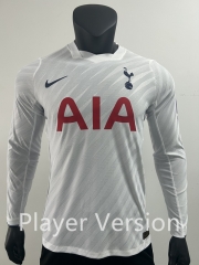 Player Version 26-27 Tottenham Hotspur Home White LS Thailand Soccer Uniform-0871
