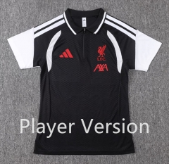 (S-3XL) Player Version 26-27 Liverpool Black Short-Sleeve Thailand Soccer  jerseys-9926
