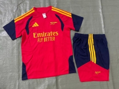 26-27 Arsenal Red  Thailand Training Soccer Uniform-4627