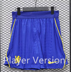 Player version 26-27 Chelsea Home Blue Thailand Soccer Shorts-9380