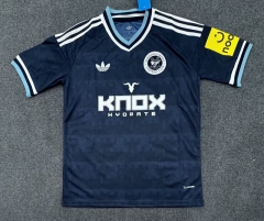 (S-4XL) 26-27 Newcastle United Away Royal Blue Thailand Soccer Jersey AAA-2315