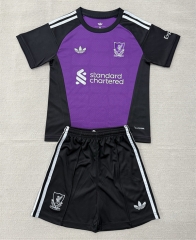 26-27 Liverpool Goalkeeper Purple Soccer Uniform-AY