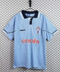 Retro Version 97-98 Celta de Vigo Home  Blue Thailand Soccer Jersey AAA-3257