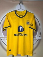 (S-4XL) 26-27 Maccabi Tel Aviv Home Yellow Thailand Soccer Jersey AAA-2315
