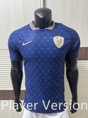Player Version26-27 Special Edition France Blue Thailand Soccer Jersey AAA-4691