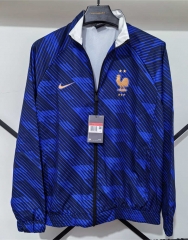 26-27 France Blue Trench Coat - 1020