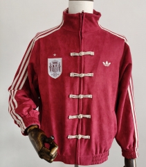 Spain Burgundy Tang Suit Jacket - 0255
