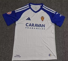(S-4XL) 2026-2027 Real Zaragoza Home White Thailand Soccer Jersey AAA-8025