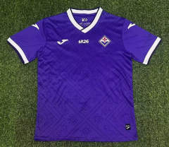26-27 Fiorentina Home Purple  Thailand Soccer Jersey AAA-(No Chest Ad Version) - 9809