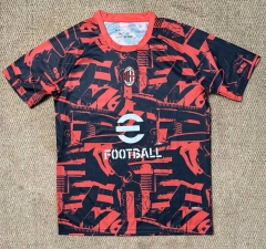 (S-4XL) 2026-2027 AC Milan Goalkeeper Red/Black Thailand Soccer Jersey AAA-7810