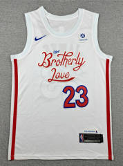 2023 City Edition Philadelphia 76ers #23 White NBA Jersey-1380