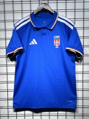 (S-4XL)26-27 Como Home Blue Thailand Soccer Jersey AAA-GB