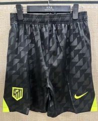 26-27 Atlético Madrid Away Grey-Black Thailand Soccer Shorts-5929