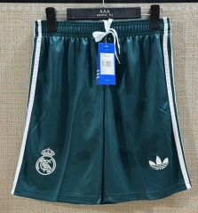 2026-2027 Real Madrid Away Green Thailand Soccer Shorts-5929