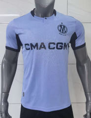 (s-4xl)26-27 Olympique de Marseille 2nd Away Blue Thailand Soccer Jersey AAA-9809