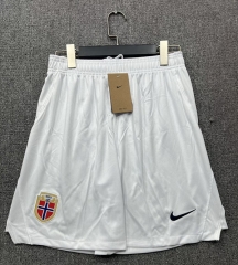 2026-2027 Norway Home White  Thailand Soccer Shorts