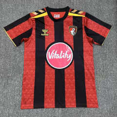 (S-4XL) 26-27  AFC Bournemouth Home Red/Black Thailand Soccer Jersey AAA-6032
