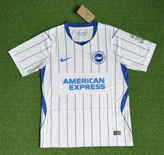 (S-4XL) 26-27 Brighton & Hove Away White Thailand Soccer Jersey AAA-403