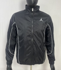 Jordan Black Thailand Trench Coats  -8268